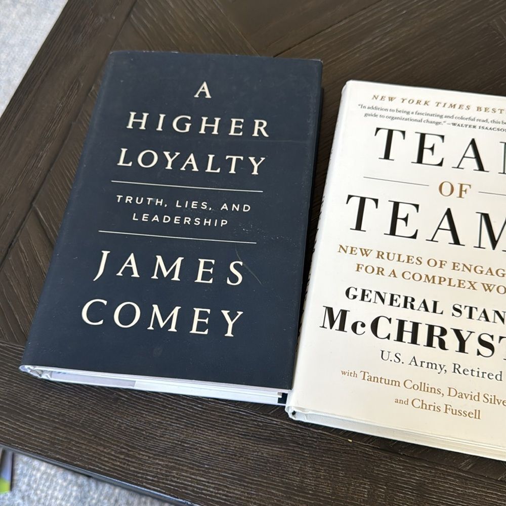 Neutral Decorative Coffee Table Books White Blue | Coastal Modern Home Office - Picture 2 of 4